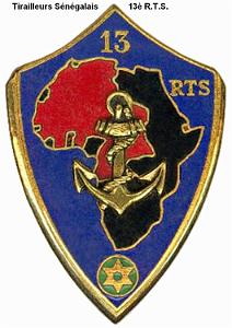 Tirailleurs Senegalais - RTS 13e